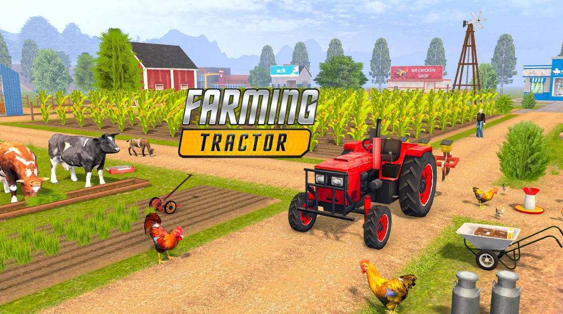 农用拖拉机(Farming Tractor)- Meta Quest游戏